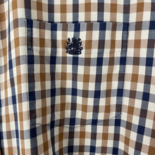 Load image into Gallery viewer, Aquascutum House Check Short Sleeved Shirt - Double Extra Large (XXL) PTP 24.75"