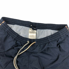 Load image into Gallery viewer, Aquascutum Navy / Check Swim Shorts - Medium (M)