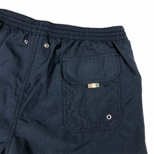 Load image into Gallery viewer, Aquascutum Navy / Check Swim Shorts - Medium (M)