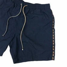 Load image into Gallery viewer, Aquascutum Navy / Check Swim Shorts - Medium (M)