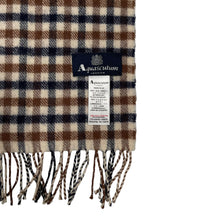 Load image into Gallery viewer, Aquascutum Classic House Check 100% Lambswool Scarf - One Size Fits All
