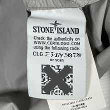 Load image into Gallery viewer, Stone Island Grey Double Pocket Lightweight Hooded Overshirt - Large (L) PTP 22&quot;
