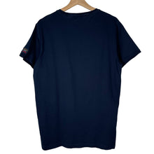 Load image into Gallery viewer, Paul and Shark Navy Short Sleeved Logo T-Shirt - Large (L) PTP 20&quot;
