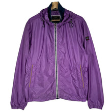 Load image into Gallery viewer, Paul and Shark Purple Hooded Logo Jacket - Medium (M) PTP 21.5&quot;
