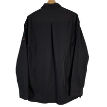 Load image into Gallery viewer, Paul and Shark Navy Econyl Nylon Metal Overshirt - Large (L) PTP 23.5&quot;
