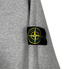 Load image into Gallery viewer, Stone Island Grey Crew Neck Logo Sweater - Extra Large (XL) PTP 23.25&quot;
