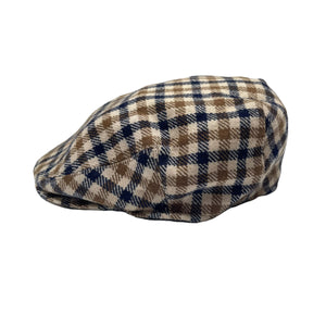 Aquascutum Classic House Check Flat Cap - Medium (M)