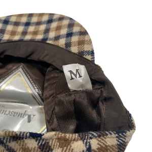 Aquascutum Classic House Check Flat Cap - Medium (M)