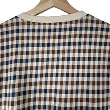 Load image into Gallery viewer, Aquascutum House Check Short Sleeved T-Shirt - Extra Large (XL) PTP 22&quot;
