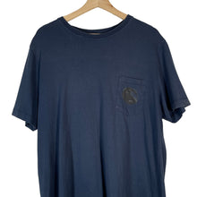 Load image into Gallery viewer, C.P Company Navy Blue Short Sleeved Logo T-Shirt - Double Extra Large (XXL) PTP 22&quot;
