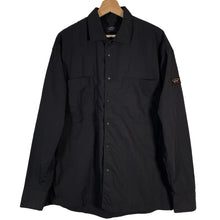 Load image into Gallery viewer, Paul and Shark Navy Econyl Nylon Metal Overshirt - Large (L) PTP 23.5&quot;
