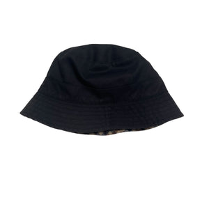 Aquascutum House Check / Navy Reversible Bucket Hat - One Size Fits All