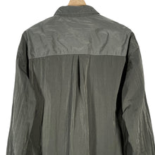 Load image into Gallery viewer, Paul and Shark Green Econyl Nylon Metal Overshirt - Extra Large (XL) PTP 23&quot;
