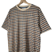 Load image into Gallery viewer, Aquascutum House Check Short Sleeved T-Shirt - Extra Large (XL) PTP 22&quot;
