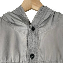 Load image into Gallery viewer, Stone Island Grey Double Pocket Lightweight Hooded Overshirt - Large (L) PTP 22&quot;
