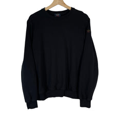 Load image into Gallery viewer, Paul and Shark Black Crew Neck Sweater - Medium (M) PTP 20&quot;
