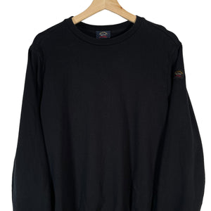 Paul and Shark Black Crew Neck Sweater - Medium (M) PTP 20"