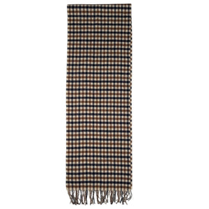 Aquascutum Classic House Check 100% Lambswool Scarf - One Size Fits All