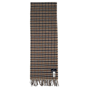 Aquascutum Classic House Check 100% Lambswool Scarf - One Size Fits All