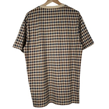 Load image into Gallery viewer, Aquascutum House Check Short Sleeved T-Shirt - Extra Large (XL) PTP 22&quot;
