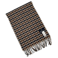 Load image into Gallery viewer, Aquascutum Classic House Check 100% Lambswool Scarf - One Size Fits All
