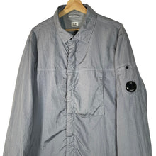 Load image into Gallery viewer, C.P Company Lilac M.T.t.N. Garment Dyed Overshirt - Double Extra Large (XXL) PTP 25.5&quot;
