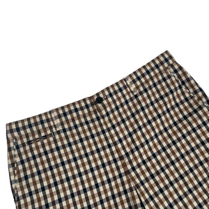 Aquascutum House Check Vicuna Shorts - W 36"