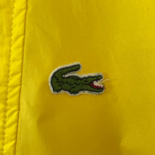 Load image into Gallery viewer, Vintage Yellow Lacoste Izod Half Zip Cagoule - Small (S) PTP 21.25&quot;
