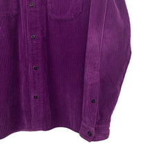 Load image into Gallery viewer, Stone Island Purple Corduroy Double Pocket Overshirt - Double Extra Large (XXL) PTP 24&quot;
