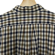 Load image into Gallery viewer, Aquascutum House Check Long Sleeved Shirt - Large (L) PTP 24.5&quot;
