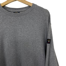 Load image into Gallery viewer, Paul and Shark Grey Crew Neck Sweater - Large (L) PTP 24&quot;
