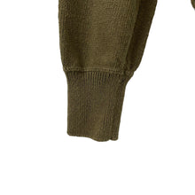 Load image into Gallery viewer, C.P Company Khaki Crew Neck Lens Sweater - Medium (M) PTP 20.25&quot;
