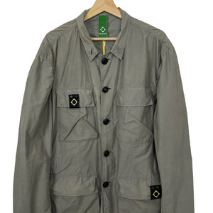 Ma.Strum Button Up Multi Pocket Jacket - Double Extra Large (XXL) PTP 24.25"