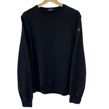 Load image into Gallery viewer, Paul and Shark Black Crew Neck Sweater - Medium (M) PTP 21.75&quot;
