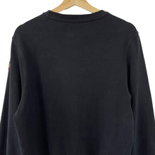 Load image into Gallery viewer, Paul and Shark Black Crew Neck Sweater - Medium (M) PTP 21.75&quot;
