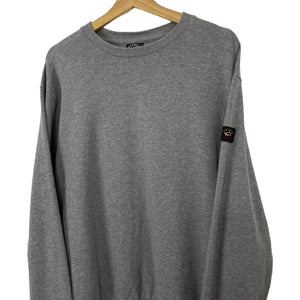 Paul and Shark Grey Crew Neck Sweater - Large (L) PTP 24"