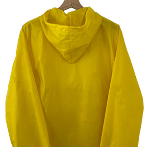 Vintage Yellow Lacoste Izod Half Zip Cagoule - Small (S) PTP 21.25"