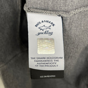 Paul and Shark Grey Crew Neck Sweater - Large (L) PTP 24"