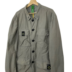 Ma.Strum Button Up Multi Pocket Jacket - Double Extra Large (XXL) PTP 24.25"