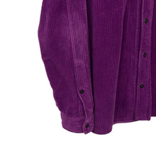 Load image into Gallery viewer, Stone Island Purple Corduroy Double Pocket Overshirt - Double Extra Large (XXL) PTP 24&quot;
