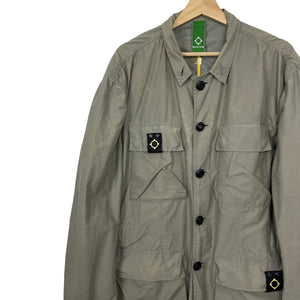 Ma.Strum Button Up Multi Pocket Jacket - Double Extra Large (XXL) PTP 24.25"