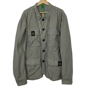 Ma.Strum Button Up Multi Pocket Jacket - Double Extra Large (XXL) PTP 24.25"