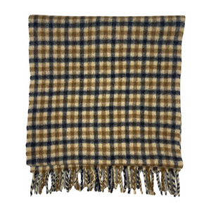 Aquascutum Classic House Check Pure Cashmere Scarf - One Size Fits All