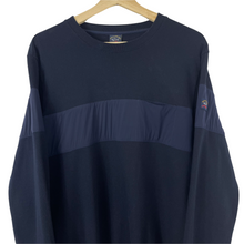 Load image into Gallery viewer, Paul and Shark Navy Crew Neck Sweater - Large (L) PTP 21.75&quot;
