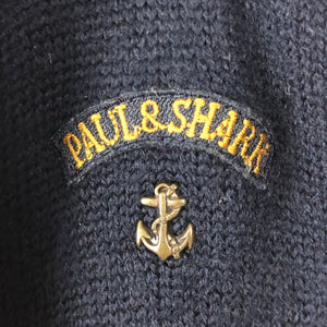 Vintage Paul and Shark Navy Bretagne Sweater - Large (L) PTP 23"