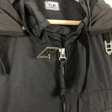 Load image into Gallery viewer, C.P Company Black Multi Pocket Goggle Jacket - 54 PTP 23.5&quot;
