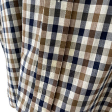 Load image into Gallery viewer, Aquascutum House Check Short Sleeved Shirt - Double Extra Large (XXL) PTP 28.5&quot;
