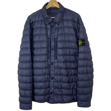 Load image into Gallery viewer, Stone Island Quilted Micro Yarn Down Puffer Overshirt - Double Extra Large (XXL) PTP 24.75&quot;
