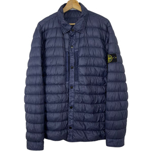 Stone Island Quilted Micro Yarn Down Puffer Overshirt - Double Extra Large (XXL) PTP 24.75"