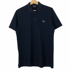 Paul and Shark Dk Navy Short Sleeved Polo - Medium (M) PTP 20.25"